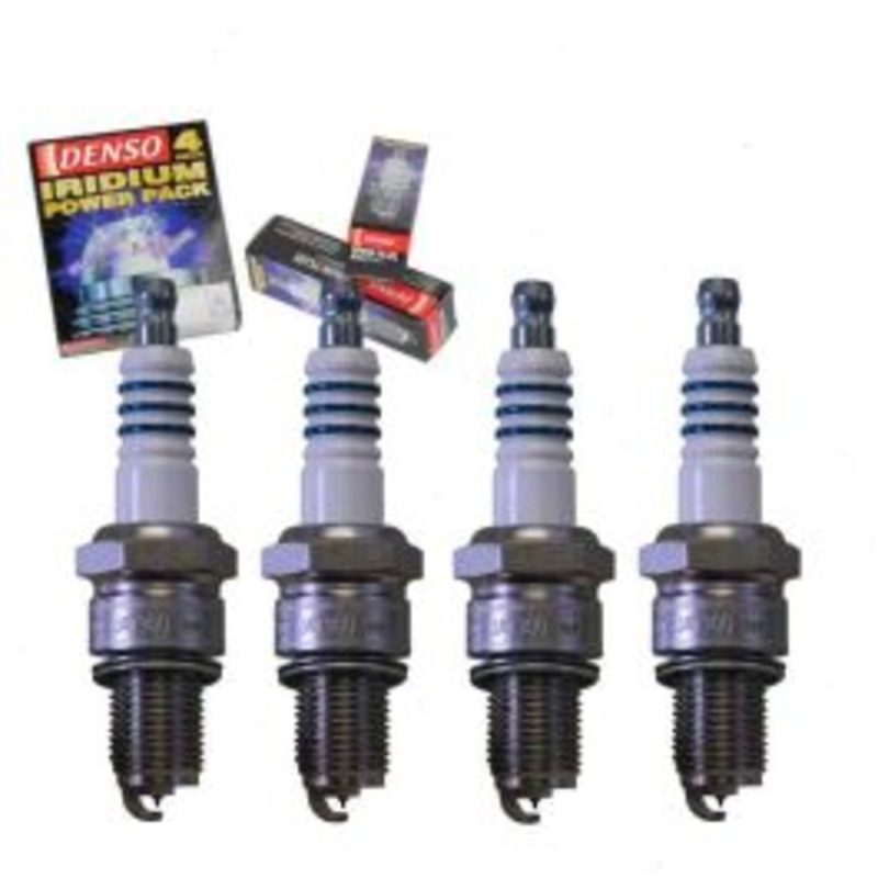 4 pc DENSO Iridium Power Spark Plugs for 1987-1989 Pontiac Grand Am 2.0L L4