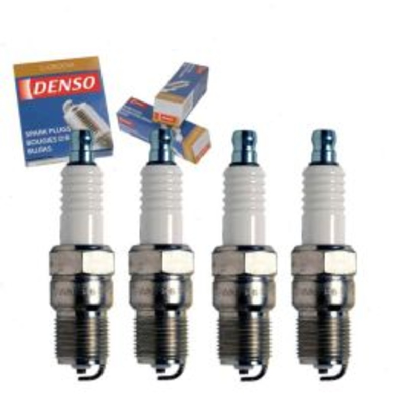 4 pc DENSO Standard U-Groove Spark Plugs for 1975-1980 Mercury Bobcat 2.3L L4
