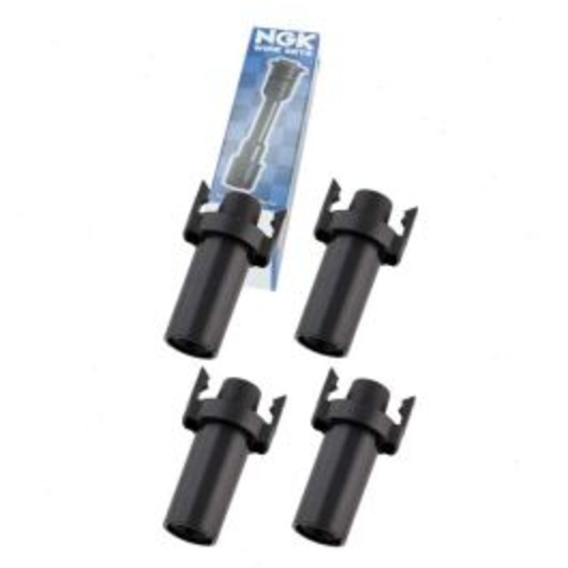 4 pc NGK Ignition Coil Boots for 1999-2001 Oldsmobile Alero 2.4L L4