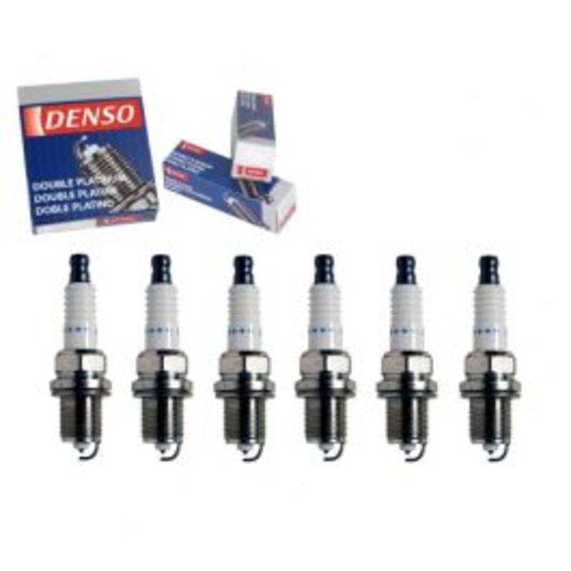 6 pc DENSO Double Platinum Spark Plugs for 1994-1997 Lexus SC300 3.0L L6