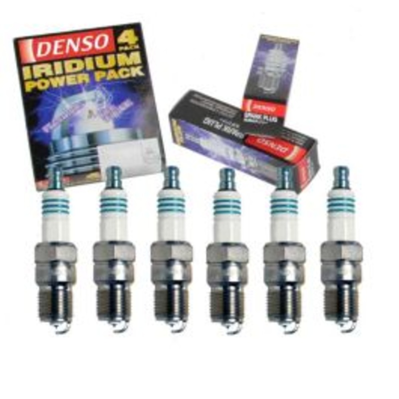 6 pc DENSO Iridium Power Spark Plugs for 1998-2002 Ford E-150 Econoline Club Wagon