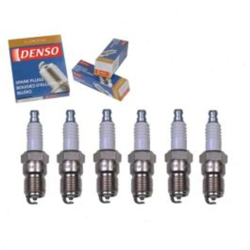 6 pc DENSO Standard U-Groove Spark Plugs for 1988-1991 Buick Reatta 3.8L V6