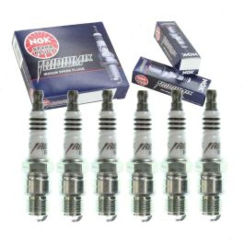 6 pc NGK Iridium IX Spark Plugs for 1975 Chevrolet G30 4.8L L6
