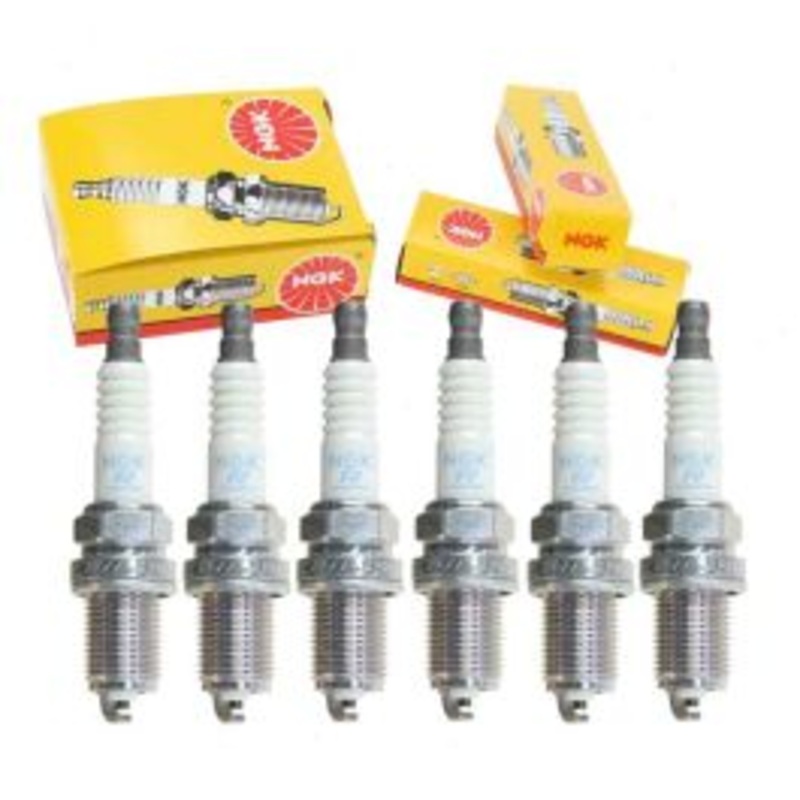 6 pc NGK Standard Spark Plugs for 1993-1998 Nissan Quest 3.0L V6