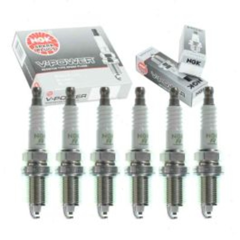 6 pc NGK V-Power Spark Plugs for 2005-2010 Jeep Grand Cherokee 3.7L V6
