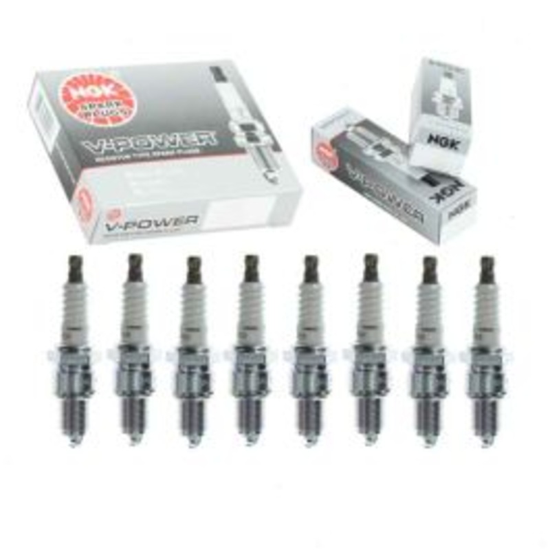 8 pc NGK V-Power Spark Plugs for 1975-1980 Plymouth PB200 5.2L 5.9L V8