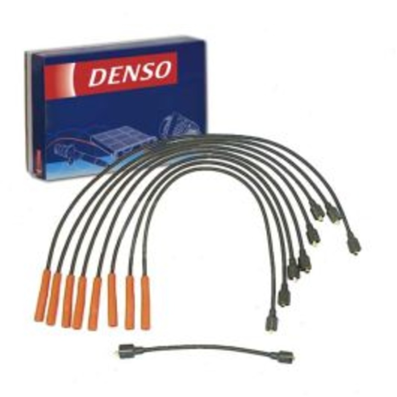 DENSO Spark Plug Wire Set for 1975-1978 Dodge B100 5.2L 5.9L V8