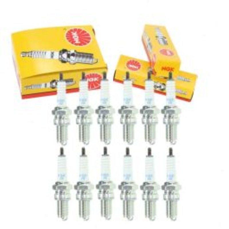 12 pc NGK Standard Spark Plugs for 1997-2000 Lamborghini Diablo 5.7L V12