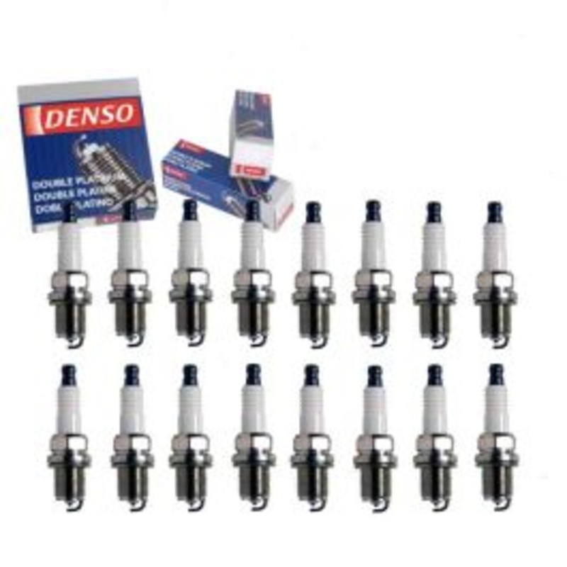 16 pc DENSO Double Platinum Spark Plugs for 2002-2007 Mercedes-Benz ML500 5.0L V8