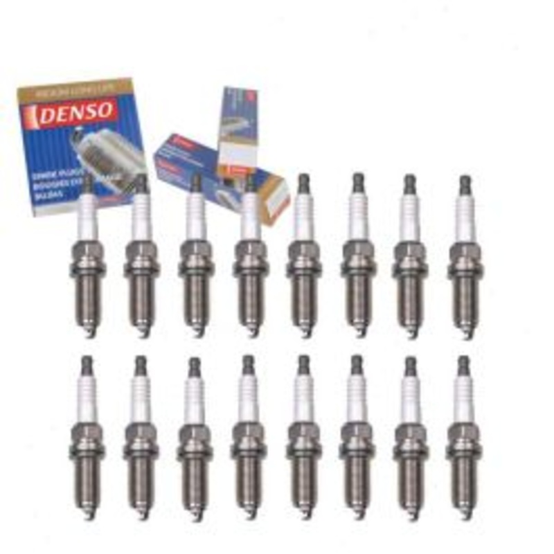 16 pc DENSO Iridium Long Life Spark Plugs for 2014 Ram 5500 6.4L V8