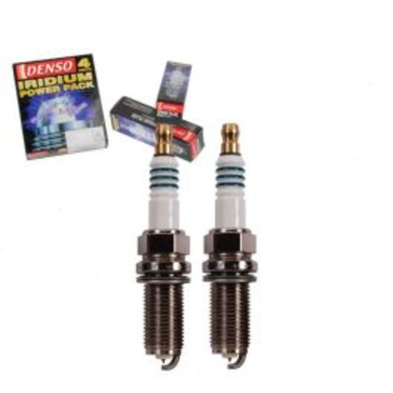 2 pc DENSO Iridium Power 5347 IKH27 Spark Plugs
