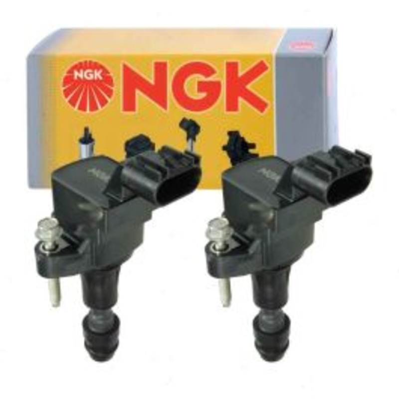 2 pc NGK 48973 U5180 Ignition Coils