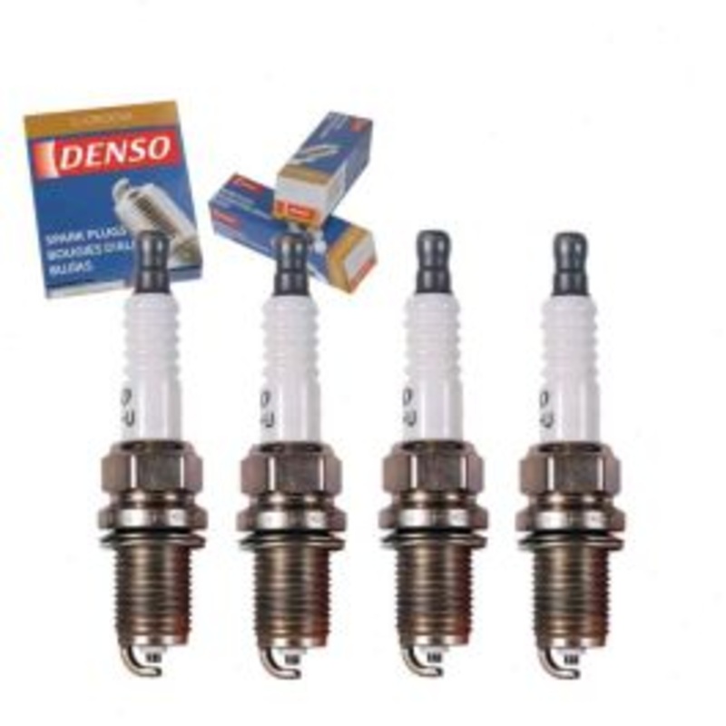 4 pc DENSO Standard U-Groove Spark Plugs for 2014-2016 Cadillac ELR 1.4L L4
