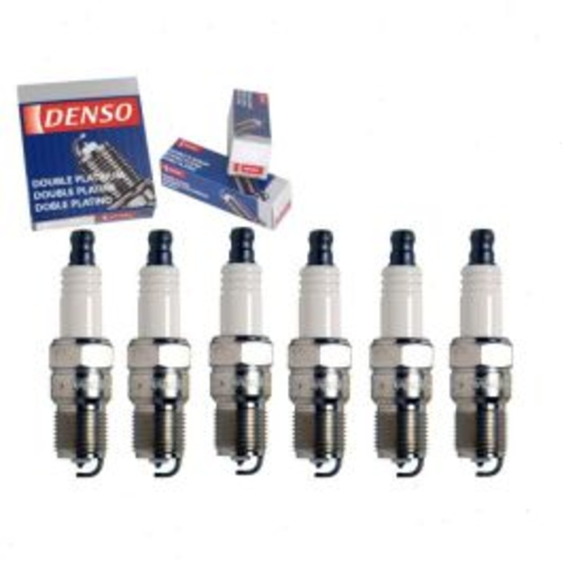 6 pc DENSO Double Platinum Spark Plugs for 2005-2006 Chevrolet Uplander 3.5L V6