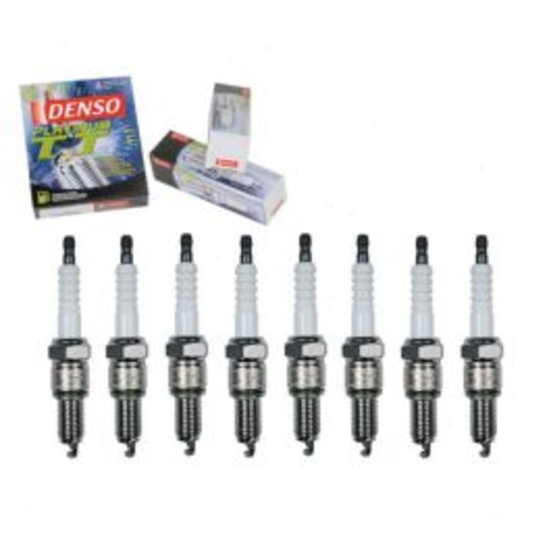 8 pc DENSO Platinum TT Spark Plugs for 1968-1974 Dodge W300 Pickup 5.2L 5.9L V8
