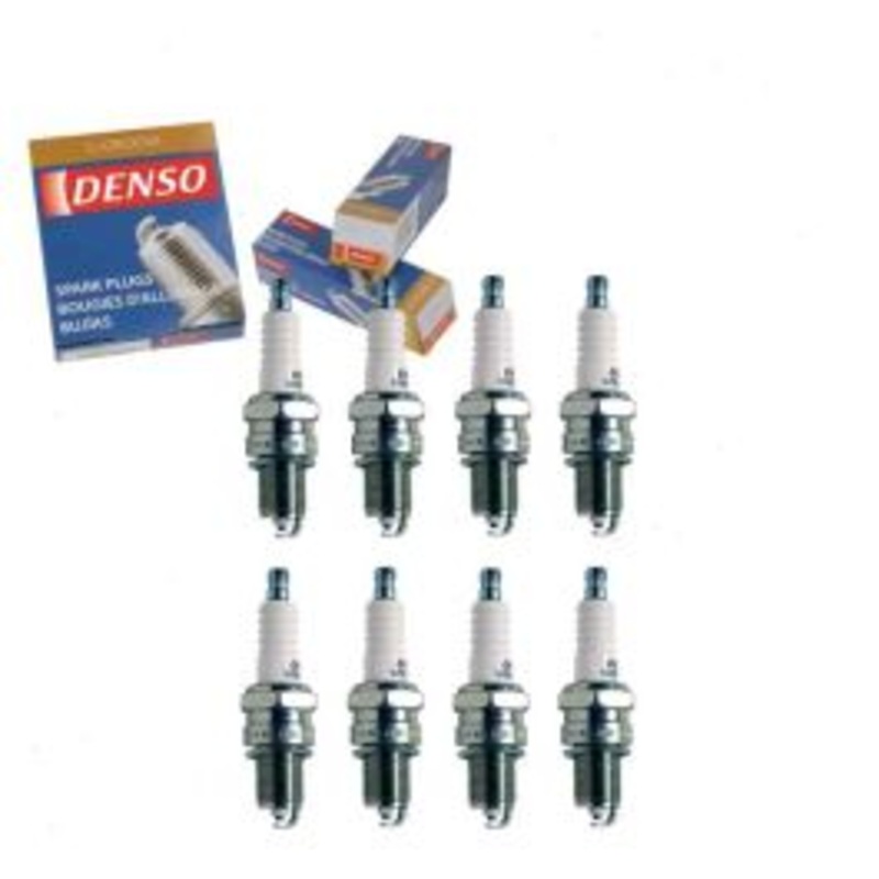 8 pc DENSO Standard U-Groove Spark Plugs for 1980-1983 Dodge Mirada 5.2L 5.9L V8