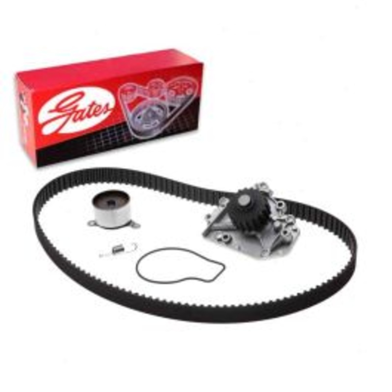 Gates PowerGrip Timing Belt Kit with Water Pump for 1996-2001 Acura Integra 1.8L L4