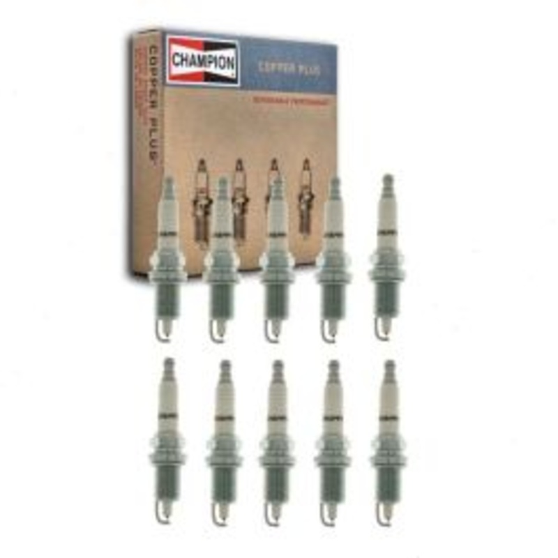 10 pc Champion Copper Plus 955M XC12PEPB Spark Plugs
