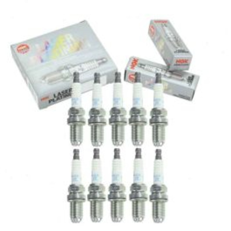 10 pc NGK Laser Platinum 3199 BKR6EQUP Spark Plugs