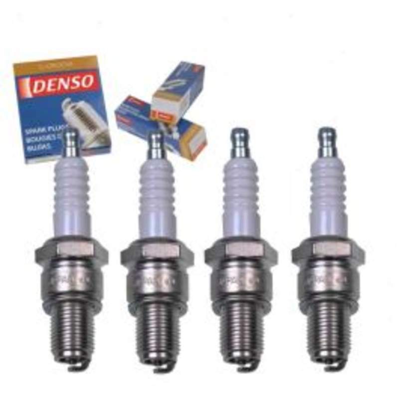 4 pc DENSO Standard U-Groove Spark Plugs for 1956-1962 MG MGA 1.5L 1.6L L4