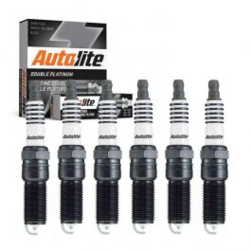 6 pc Autolite Double Platinum Spark Plug for 2010-2015 Chevrolet Camaro 3.6L