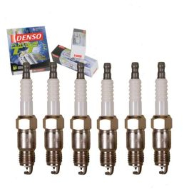 6 pc DENSO Platinum TT Spark Plugs for 1985-1995 Chevrolet Astro 4.3L V6