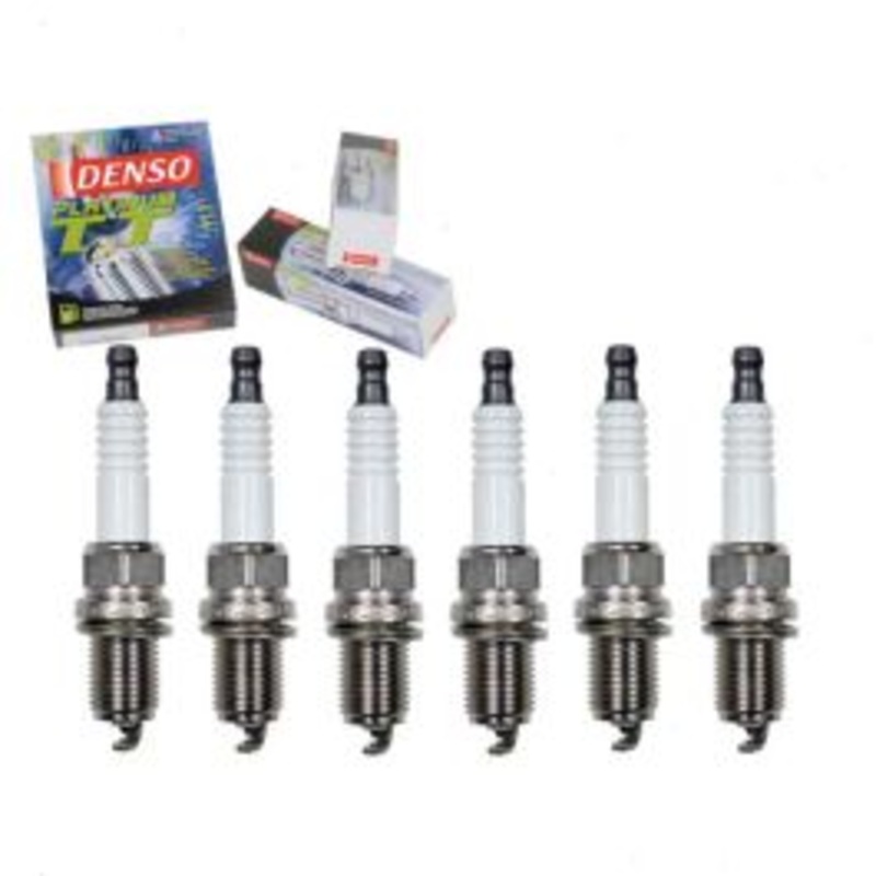 6 pc DENSO Platinum TT Spark Plugs for 1986-1990 Acura Legend 2.5L 2.7L V6