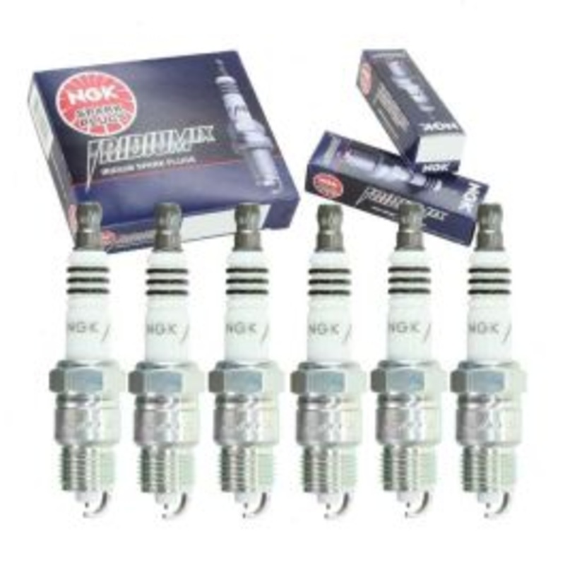 6 pc NGK Iridium IX Spark Plugs for 1970-1981 Pontiac LeMans 3.3L 3.8L 4.1L L6 V6