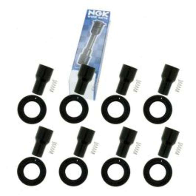 8 pc NGK Ignition Coil Boots for 2001-2018 Toyota Sequoia 4.6L 4.7L 5.7L V8