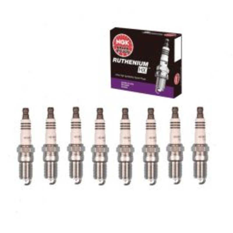 8 pc NGK Ruthenium HX Spark Plugs for 2000-2002 Cadillac Eldorado 4.6L V8