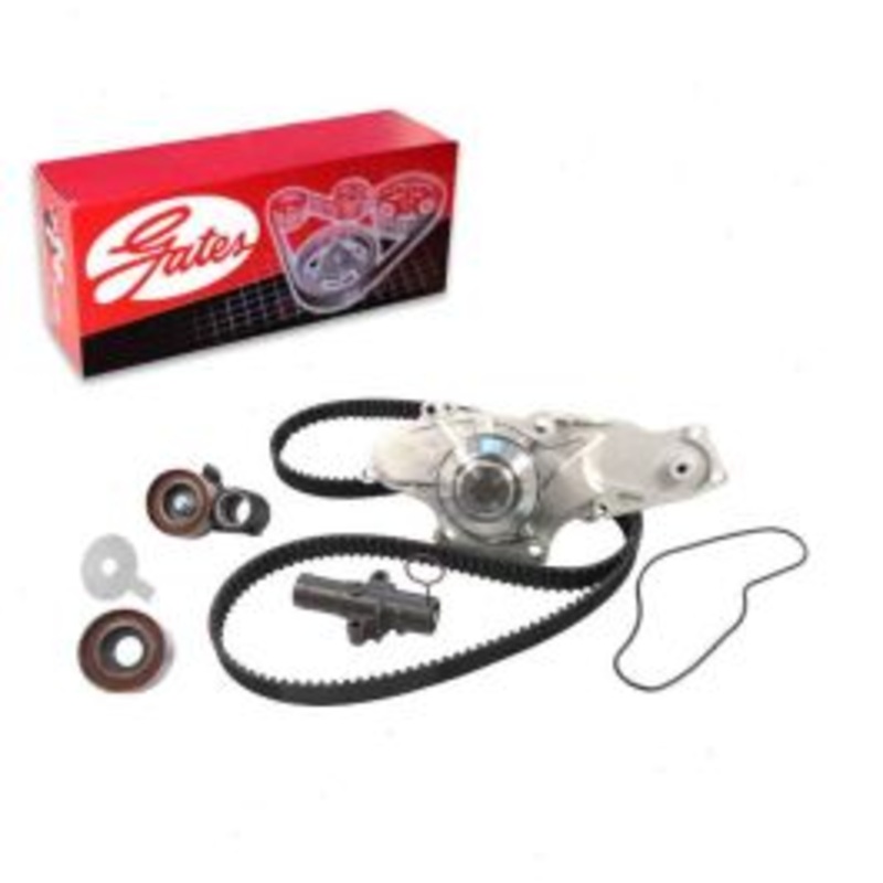 Gates PowerGrip Timing Belt Kit with Water Pump for 2005-2015 Honda Pilot 3.5L V6