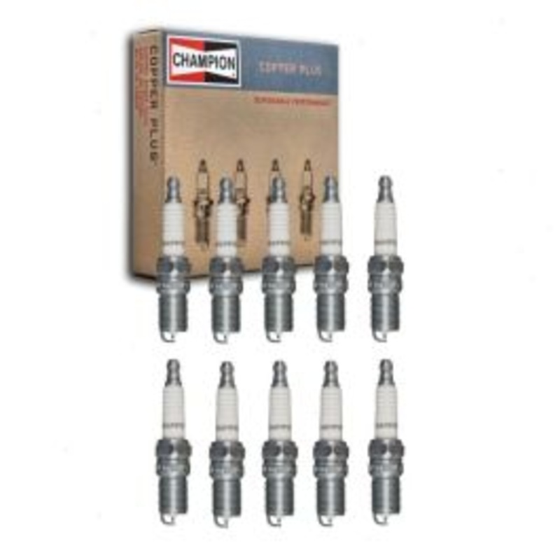 10 pc Champion Copper Plus 909 RS17YX Spark Plugs
