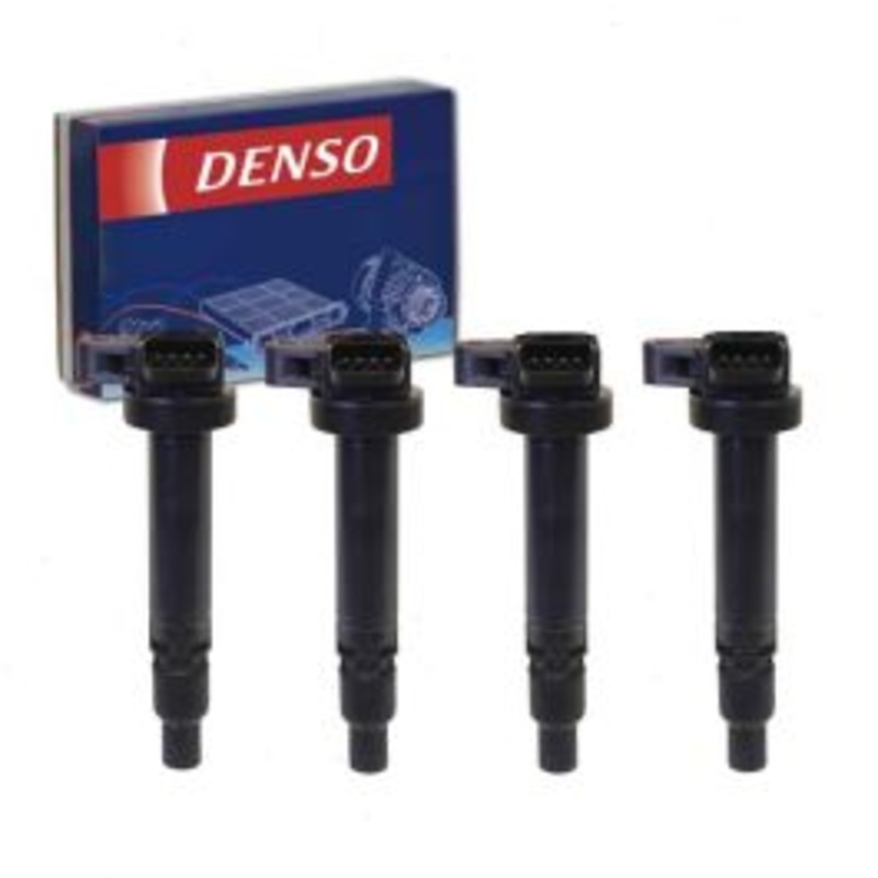 4 pc DENSO Direct Ignition Coils for 2003-2006 Pontiac Vibe 1.8L L4