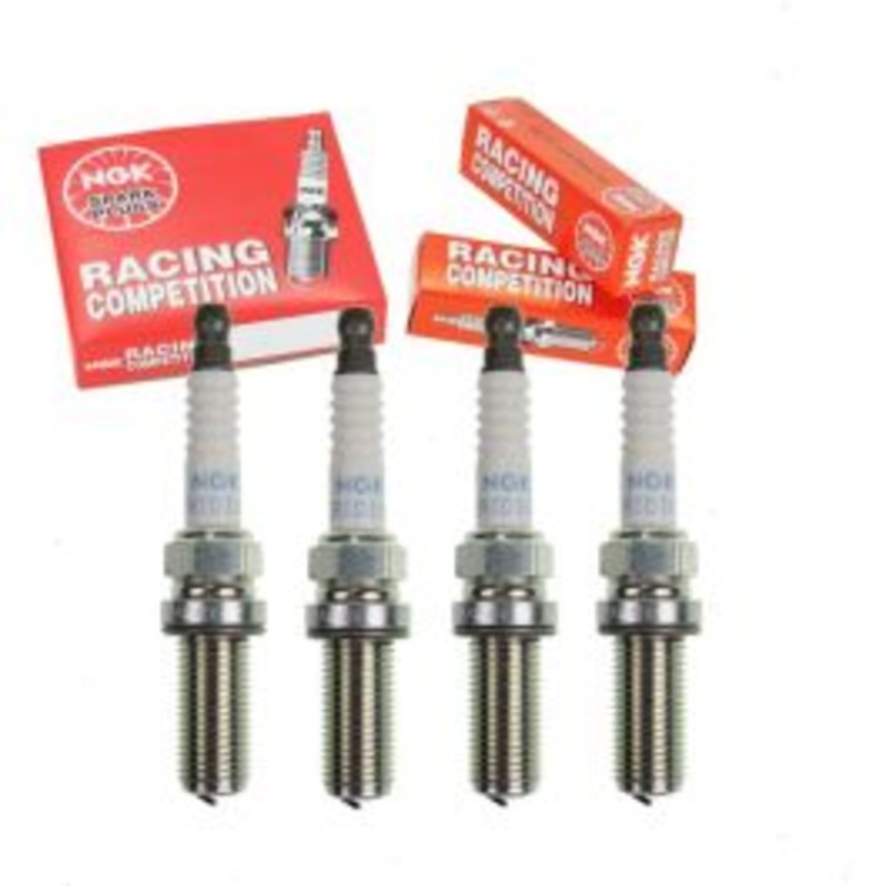 4 pc NGK Racing 97537 R2558E-9 Spark Plugs