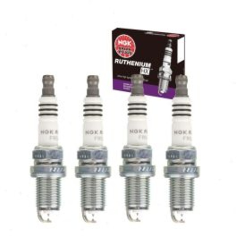 4 pc NGK Ruthenium HX Spark Plugs for 1997-1999 Isuzu Oasis 2.2L 2.3L L4