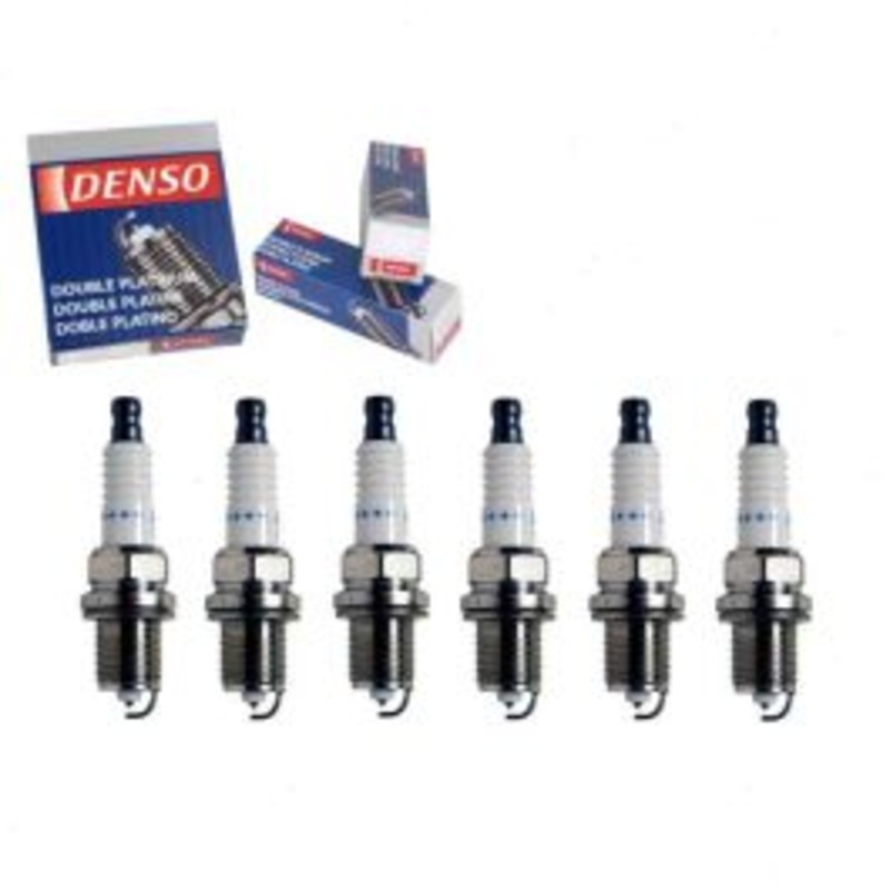 6 pc DENSO Double Platinum Spark Plugs for 2010 Audi S5 3.0L V6