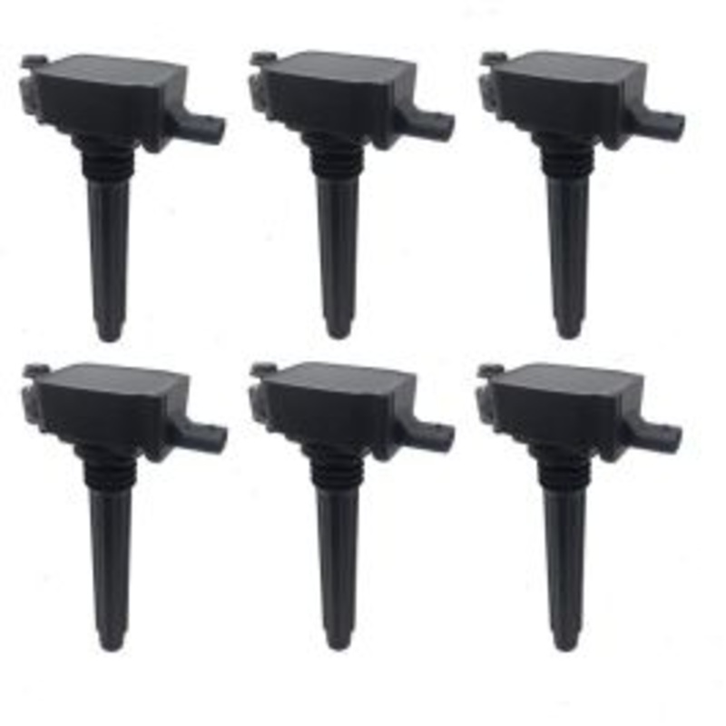 6 pc Hitachi Ignition Coils for 2018 Jeep Wrangler JK 3.6L V6