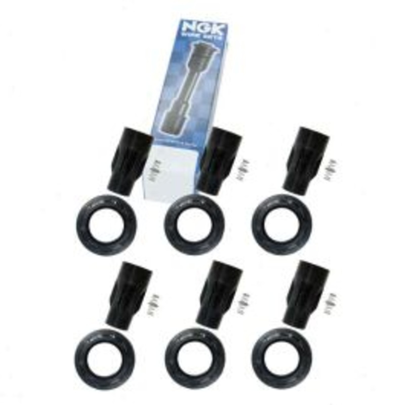 6 pc NGK Ignition Coil Boots for 2004-2006 Lexus ES330 3.3L V6