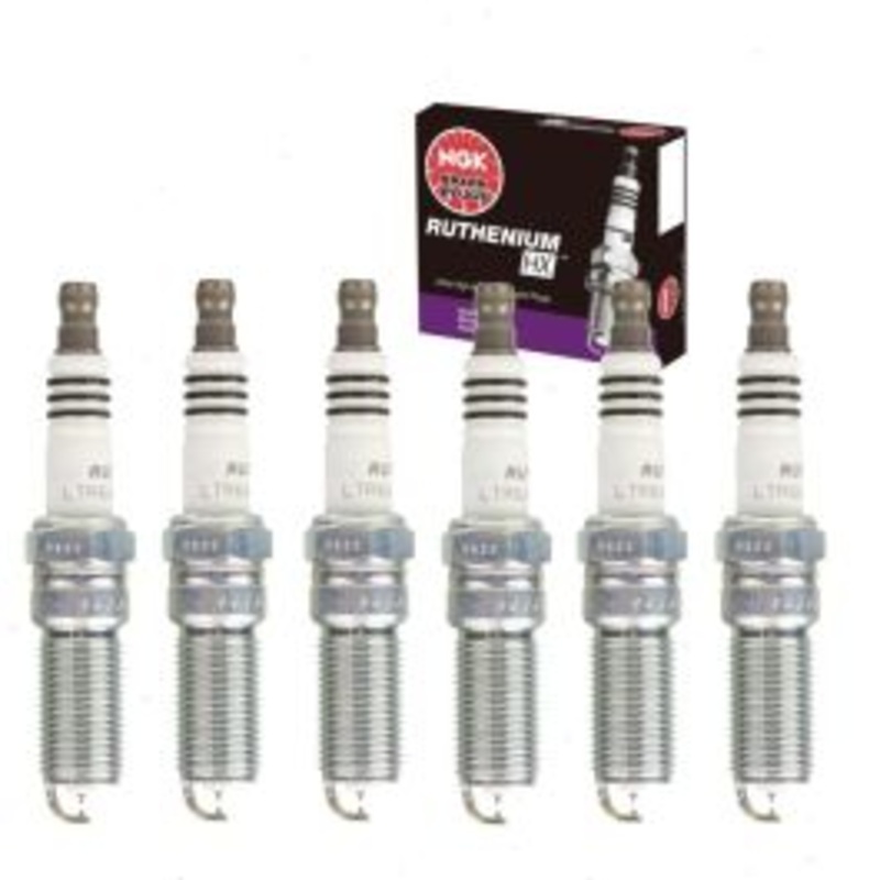 6 pc NGK Ruthenium HX Spark Plugs for 2012-2019 Ford Flex 3.5L V6