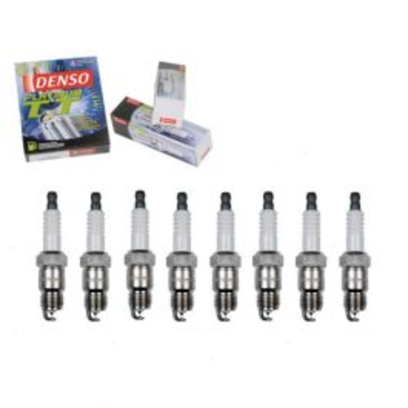 8 pc DENSO Platinum TT Spark Plugs for 1978-1987 GMC Caballero 4.4L 5.0L 5.7L V8