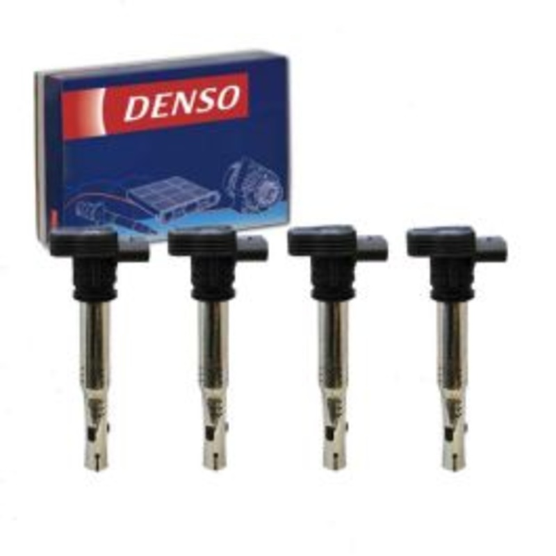 4 pc DENSO Direct Ignition Coils for 2011-2017 Audi Q5 2.0L L4