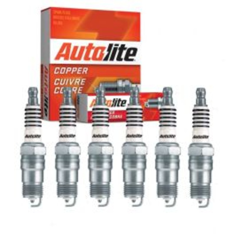 6 pc Autolite Copper Core Spark Plugs for 1996-2002 Ford Windstar 3.8L V6