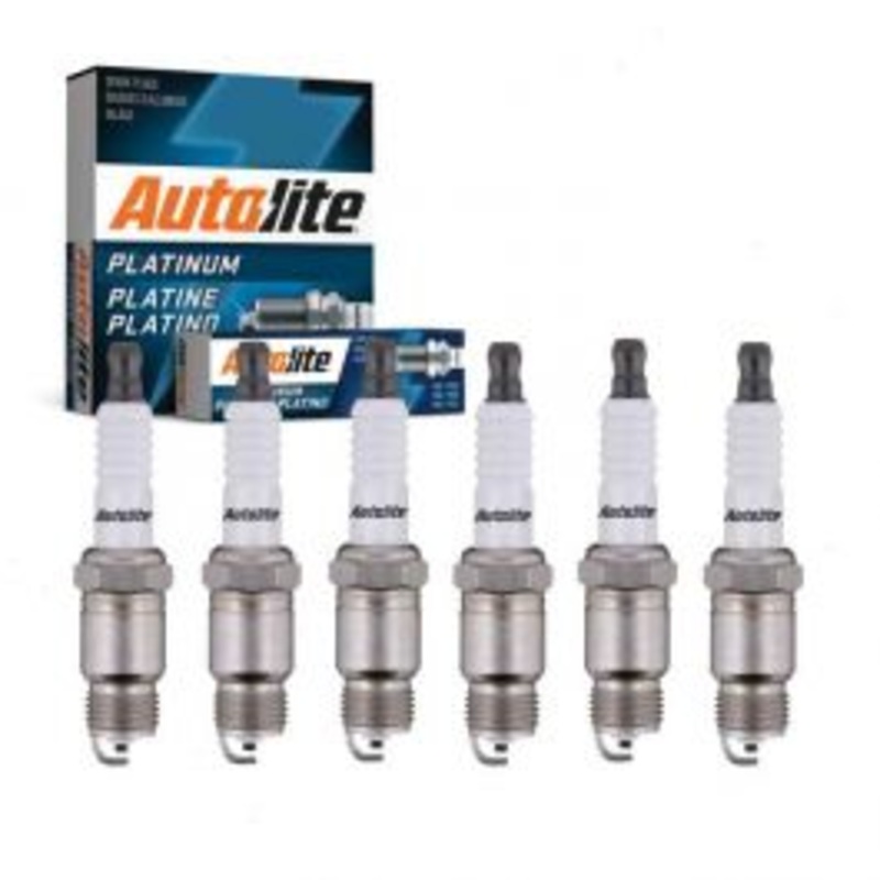 6 pc Autolite Platinum Spark Plug for 1990-1992 Pontiac Trans Sport 3.1L V6