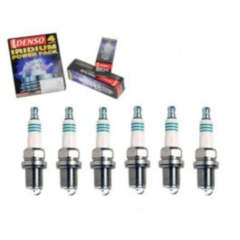 6 pc DENSO Iridium Power Spark Plugs for 1995-2006 Mitsubishi Montero 3.0L 3.8L V6