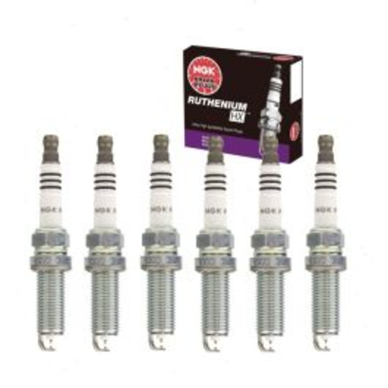 6 pc NGK Ruthenium HX Spark Plugs for 2008-2012 Infiniti EX35 3.5L V6