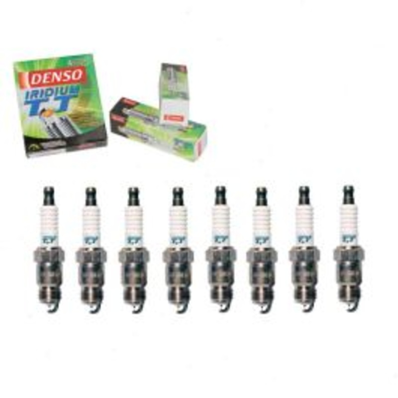 8 pc DENSO Iridium TT Spark Plugs for 1970-1974 GMC K15 K1500 Suburban 5.7L 6.6L V8