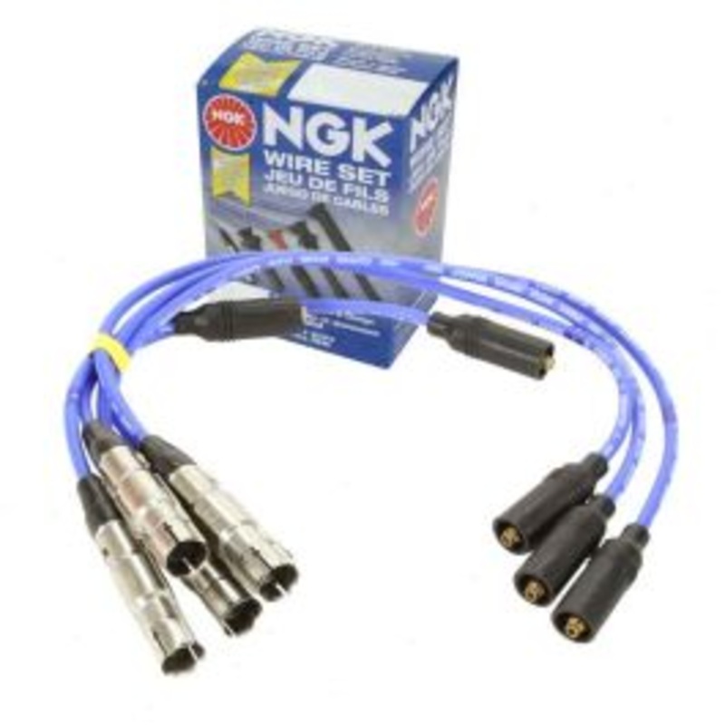 NGK Spark Plug Wire Set for 1993-1999 Volkswagen Jetta 2.0L L4