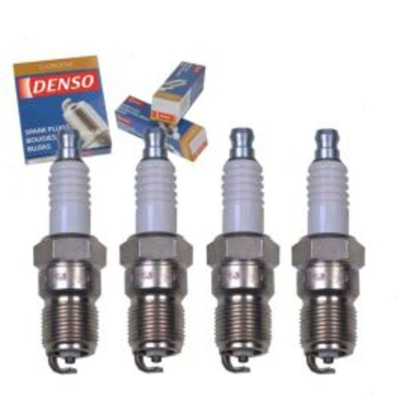 4 pc DENSO Standard U-Groove Spark Plugs for 2010 Ford Transit Connect 2.0L L4
