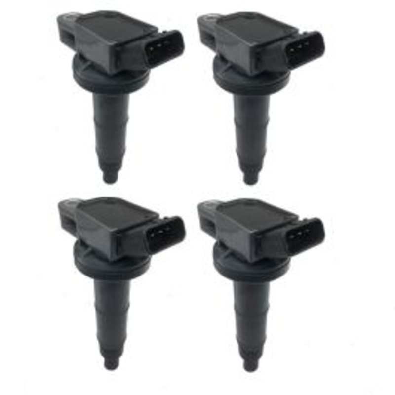 4 pc Hitachi Ignition Coils for 2002-2006 Toyota Solara 2.4L L4