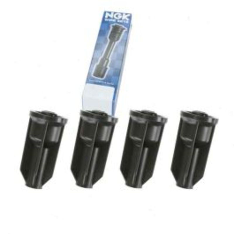 4 pc NGK Ignition Coil Boots for 2006 Isuzu i-280 2.8L L4
